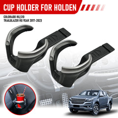 2 PCS Front Cup Holder for Holden S10 COLORADO TRAILBLAZER 52124622 Portable