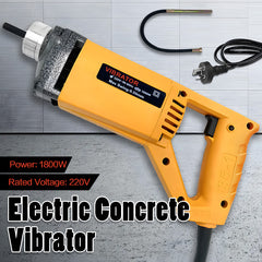 Alston 1800W Portable Handheld Electric Concrete Cement Mixing with Flexible Hose