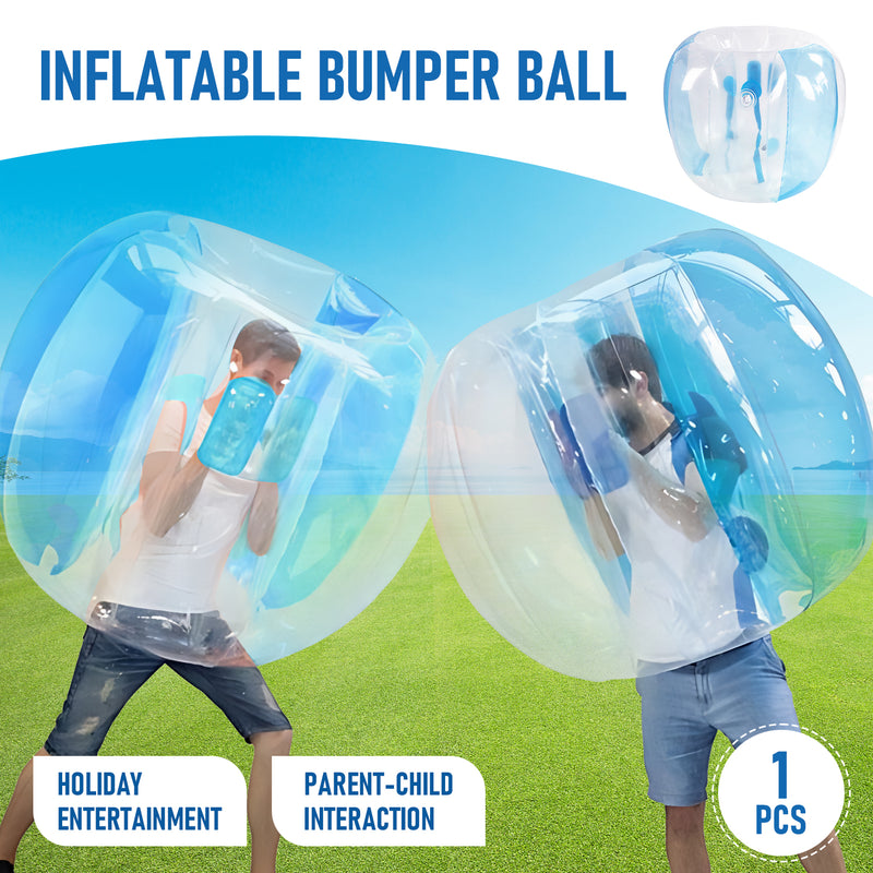 120cm PVC Inflatable Bubble Bumper Zorb Ball Outdoor Soccer Football Toy