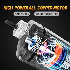 Alston 1800W Portable Handheld Electric Concrete Cement Mixing with Flexible Hose