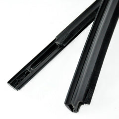 Outer Door Weather Window Rubber Seals Fit for Ford Ranger 2019-2023 Series Moulding Trim Strips Car Modification Accessories Black 4Pcs