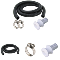 SEAFLO 1100GPH Bilge Pump Saltwater Vibrationless Silent Submersible 12V 3.5A, Snap-Lock Strainer, Anti-Airlock for Boats Trailers Caravah