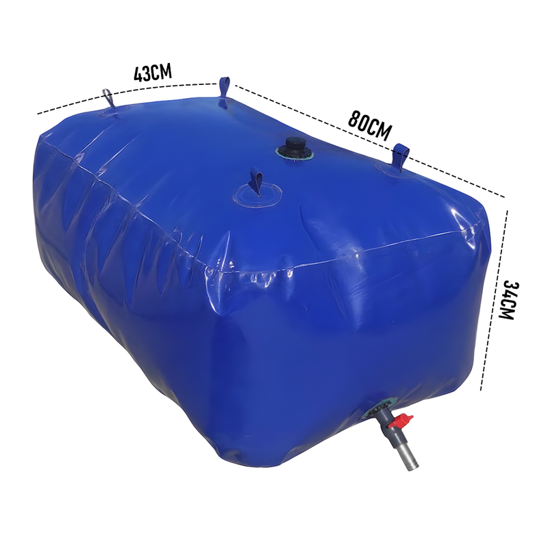 110L Portable Large Water Storage Bag Bladder Tank For Camping Fishing Boating