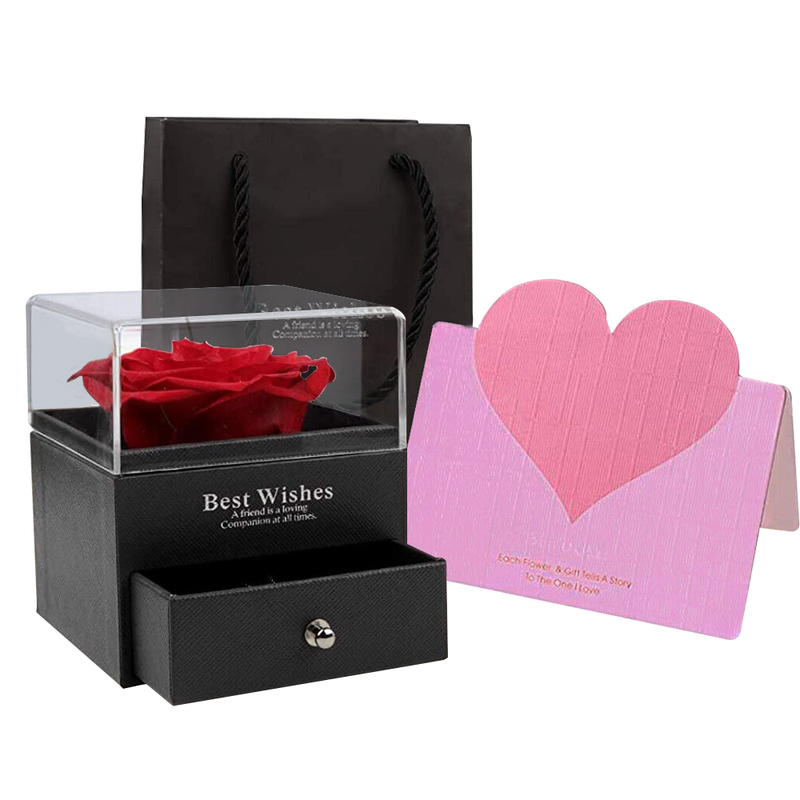 Anniversary Gift Eternal Real Rose Gift Box Women Gifts