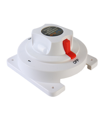 SEAFLO Marine Battery Selector Switch 300A Intermittent Duty 3-Position with Tin-Plated Copper Studs 5.5" Compact for Boats/RVs