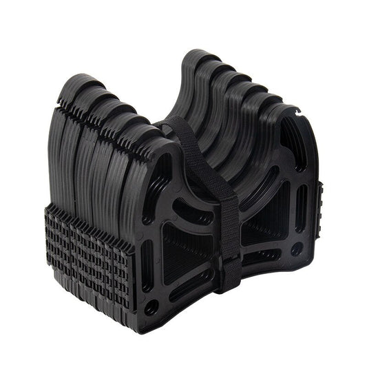 SEAFLO 10FT RV Sewer Hose Support Stand – Durable Plastic Construction Weather-Resistant Flexible Design Collapsible Ready to Use