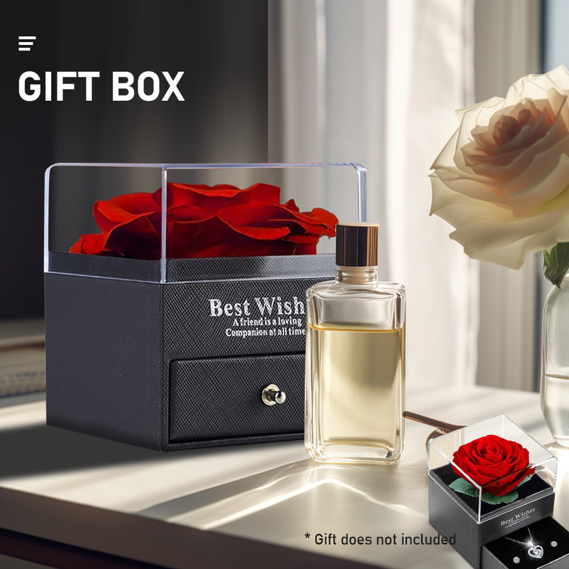 Anniversary Gift Eternal Real Rose Gift Box Women Gifts