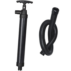 Seaflo Compact Manual Self-Priming Pump – 12 GPM, 25mm Hose, PP EPDM Construction, High Flow, Comfortable Grip, for Bilge/RV/Canoe/Boat Backup