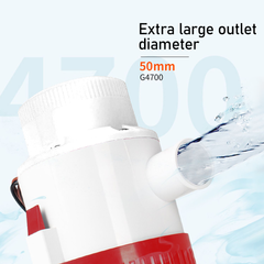 SEAFLO 12V 4700 GPH Bilge Pump Boat Marine Yacht Submersible