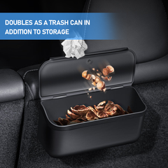 TPE Car Boot Organiser Australia | No-Sew Stitching Odourless Design | Reusable Velcro for Door/Center Console | Camping/Office Storage Box