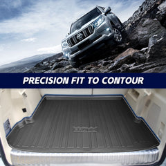 Cargo Mat Boot lIner for Toyota Prado 150 2009-2023 TPE Anti-Slip Waterproof Cargo Mat