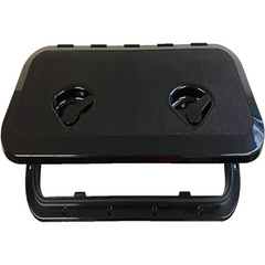 SEAFLO 24x14" ABS Marine Hatch UV-Proof Flush Mount Vertical Mount Weatherproof EPDM Gasket for Boat Caravan DIY