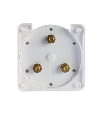 SEAFLO Marine Battery Selector Switch 300A Intermittent Duty 3-Position with Tin-Plated Copper Studs 5.5" Compact for Boats/RVs