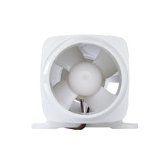 3" 75mm 130CFM in Line Bilge Blower Fan DC 12V 4 Blade Marine Boat RV Air Exhaust Whit Line Blower for Marine Use