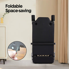 Pilates Reformer Foldable Pilates Machine Core Pilates Bed Max Load 120kg with Adjustable Resistance Fit Various Heights for Home Gym Workouts Save Space