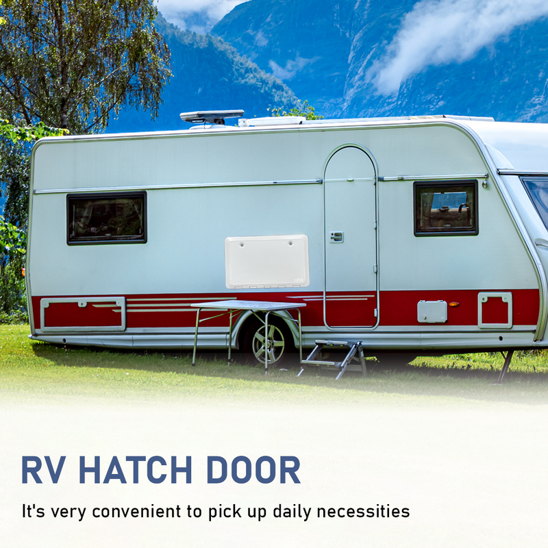 RV Lockable Warehouse Caravan Door Motorhome Camper Access Hatch 575 X 360mm