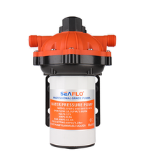 SEAFLO 51 Series 5.0GPM 12V Heavy-Duty Water Pump Self-Priming 6ft 60PSI Auto Switch Saltwater/RV/Dual-Voltage