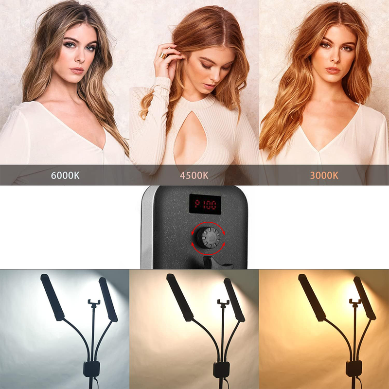 LED Beauty Light with 2M Stand for Eyelash Extensions Makeup Tattoo and Beauty Treatments