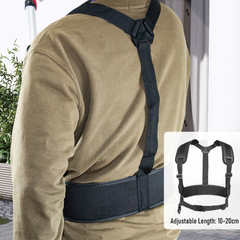 6m Telescoping Pressure Washer Wand Max 4000PSI Length Extendable and Adjustable with Support Belt Spray Wand and 5 Spray Nozzles for High Reach Roof Fence