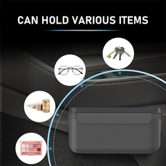 TPE Car Boot Organiser Australia | No-Sew Stitching Odourless Design | Reusable Velcro for Door/Center Console | Camping/Office Storage Box