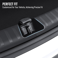TPE Bumper Guard Custom Fit Tesla Model Y 2022-2023 Trunk Protector | Ultra-Flexible Cold-Resistant | OEM Design Camping Ready