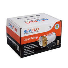 Seaflo Diesel and Oil Transfer Pump 12V 3.2GPM Mini Portable Electric Fuel Diesel Fluid Transfer Gear Pump For Agriculture