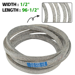 Heavy Duty V-Belt Spindle Kit for Troy Bilt TB42/Pony/1942 | OEM 618-04822/754-04060B 918-04950 Compatible | Ride-On Mower Repair Kit