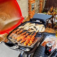 Cast Iron BBQ Half Griddle Plate Replacement Part For Weber Family Q320 Q3000 Q3100 Q3200 Series Grills Non-stick Cooking Pan 45.5x32cm