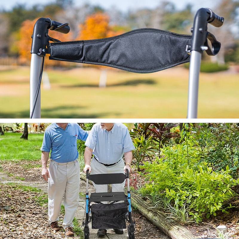 Foldable X-Fold Mobility Walker Rollator Aid - Indoor & Outdoor Use