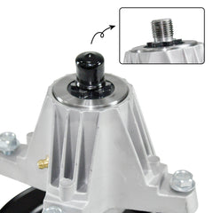 Heavy Duty V-Belt Spindle Kit for Troy Bilt TB42/Pony/1942 | OEM 618-04822/754-04060B 918-04950 Compatible | Ride-On Mower Repair Kit