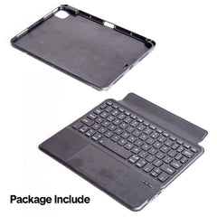 iPad Pro Air11 Inch Case with Keyboard Light Weight Keyboard Case with Built-in Battery Easy-Set Magnetic Stand Removable Protective Case Black