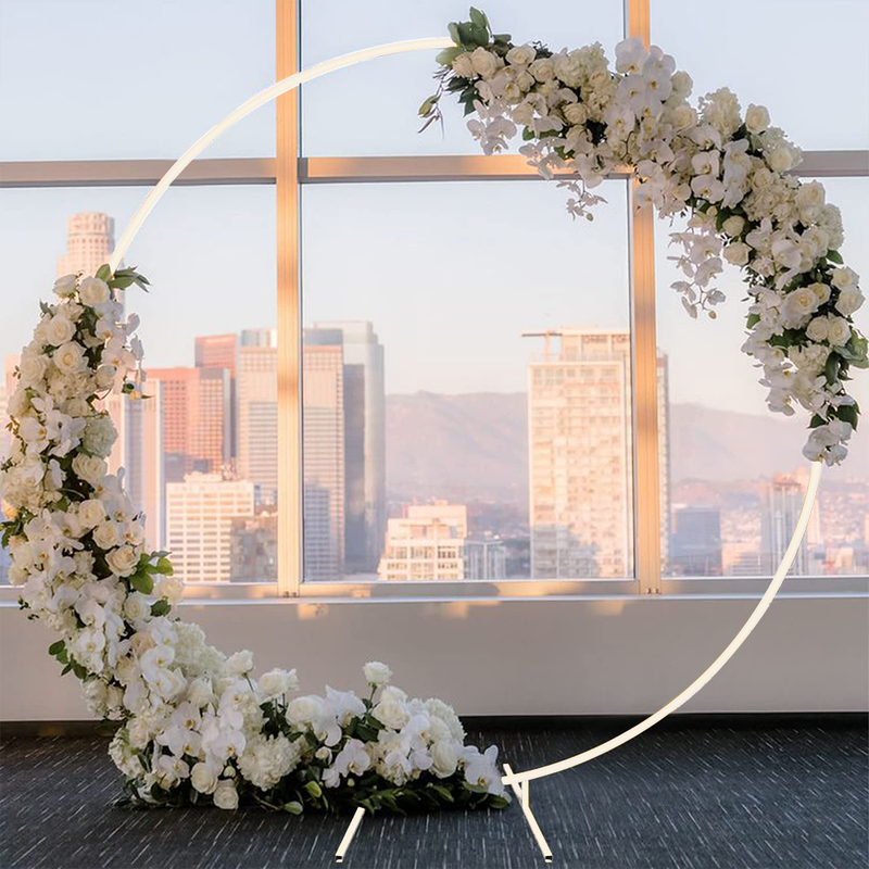 2M Wedding Hoop Arch Flower Display Stand