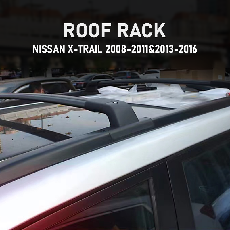 2x NEW CROSS BAR ROOF RACK For NISSAN X TRAIL 2008 - 2011 or 2013 - 2016 T31
