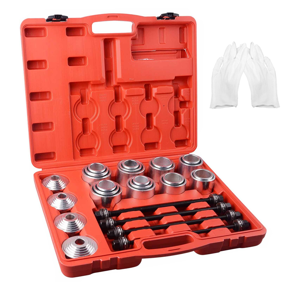 thumbnail image 2 of 28-Piece Press And Pull Sleeve Kit - Bushing, Bearing & Seal Removal Installation Tool Set 2 of 5