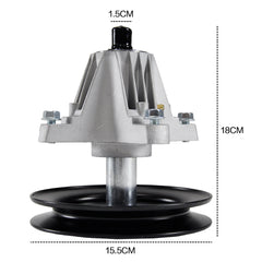 Heavy Duty V-Belt Spindle Kit for Troy Bilt TB42/Pony/1942 | OEM 618-04822/754-04060B 918-04950 Compatible | Ride-On Mower Repair Kit