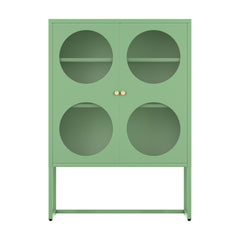Artiss Buffet Sideboard Metal Cabinet - ELLA Green