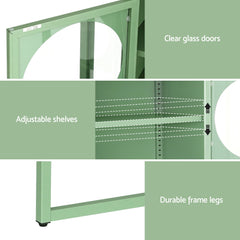 Artiss Buffet Sideboard Metal Cabinet - ELLA Green