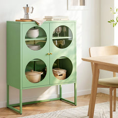 Artiss Buffet Sideboard Metal Cabinet - ELLA Green