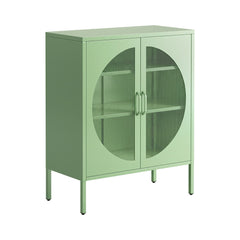 Artiss Buffet Sideboard Metal Cabinet - ELSA Green