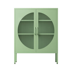 Artiss Buffet Sideboard Metal Cabinet - ELSA Green