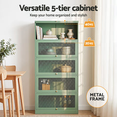 Artiss Buffet Sideboard Metal Cabinet - ELIA Green