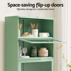 Artiss Buffet Sideboard Metal Cabinet - ELIA Green