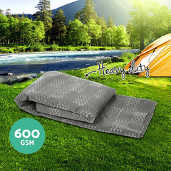 Weisshorn 5x2.5M Annex Matting 600GSM Floor Mats Hollow Design Mesh Caravan