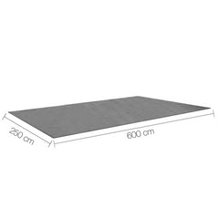 Weisshorn 6x2.5M Annex Matting 600GSM Floor Mats Hollow Design Mesh Caravan