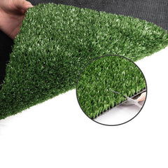 Prime Turf Artificial Grass 1mx10m 17mm Synthetic Fake Lawn Turf Plant Plastic Olive