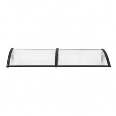 Instahut Window Door Awning 0.8mx2m Transparent
