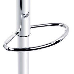 Artiss 2x Bar Stools Gas Lift Leather Padded White