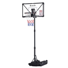 Everfit Foldable Portable Basketball Hoop System Adjustable Full Stand 2.07m