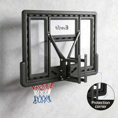 Everfit 43-Inch Wall Mount Kids Basketball Hoop Backboard Indoor Outdoor Sports