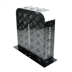 Alpen Outdoor Base Mount 2mm Thickness Aluminium Diesel Heater Fuel Tank Cover Double Side for 10L 15L Fuel Tank Black